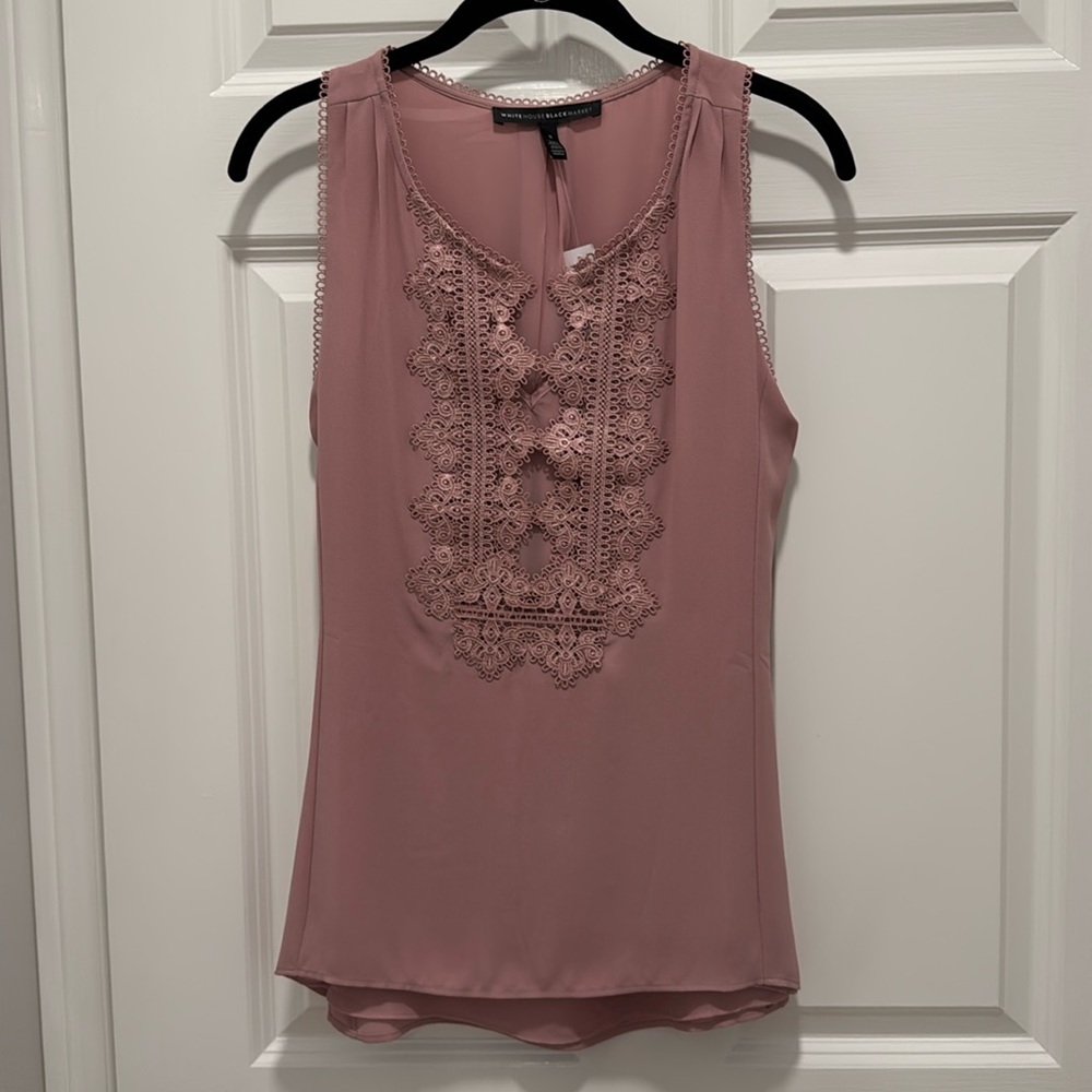 NWT Pretty Tunic Top from White House Black Market